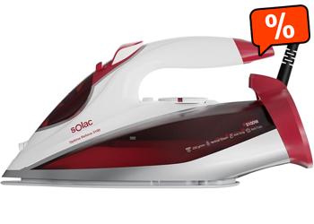 Solac Optima Relieve 3100 Steam Iron 3100W, Stroke 220 g/min, Ceramic