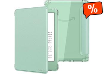 MoKo Kindle Basic 11th Gen 6" Case (2024/2022), Matcha Green