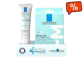 La Roche-Posay Effaclar Duo+M Anti-Blemish Treatment 40 ml + Effaclar Duo+M Patches