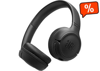 JBL Tune 530BT, Auriculares Supraaurales Inálambricos con Bluetooth, Negro