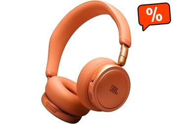 JBL Live 680NC, Auriculares Bluetooth Supraaurales Inalámbricos, Naranja